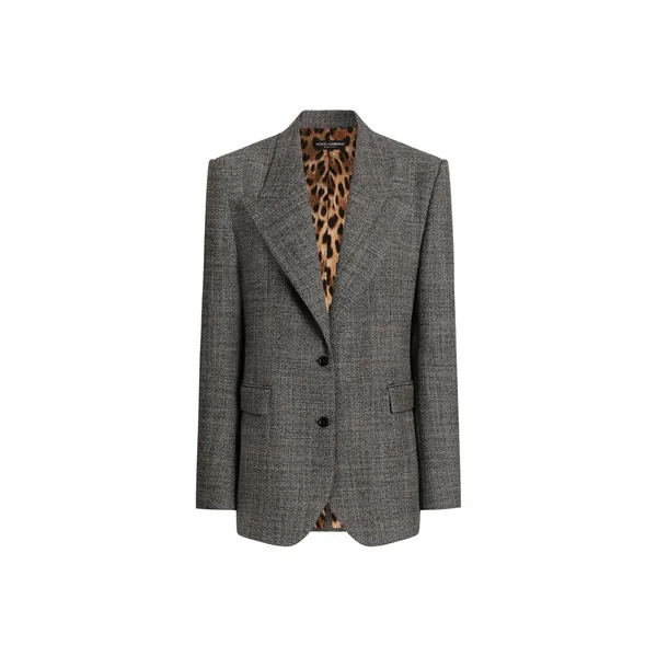 Dolce & Gabbana Single-breasted wool jacket