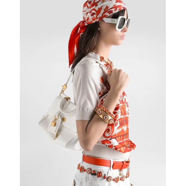 Small My Sicily handbag in calfskin - Image 2