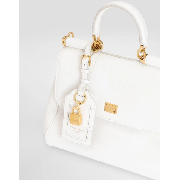 Small My Sicily handbag in calfskin - Image 6