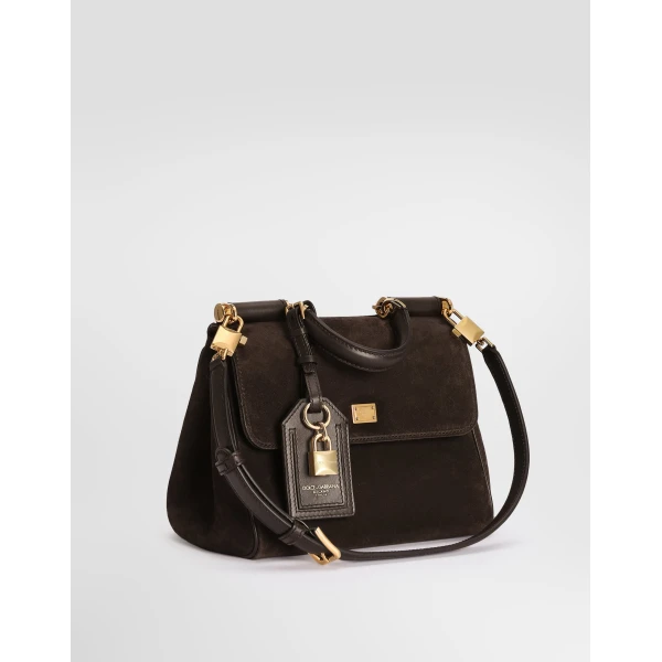 Small My Sicily handbag in split calfskin - Image 2