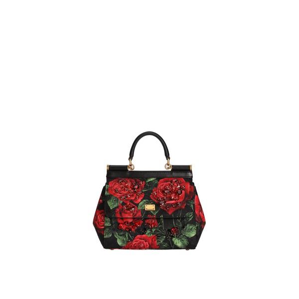 Dolce & Gabbana Small Sicily handbag with embroidered bezels