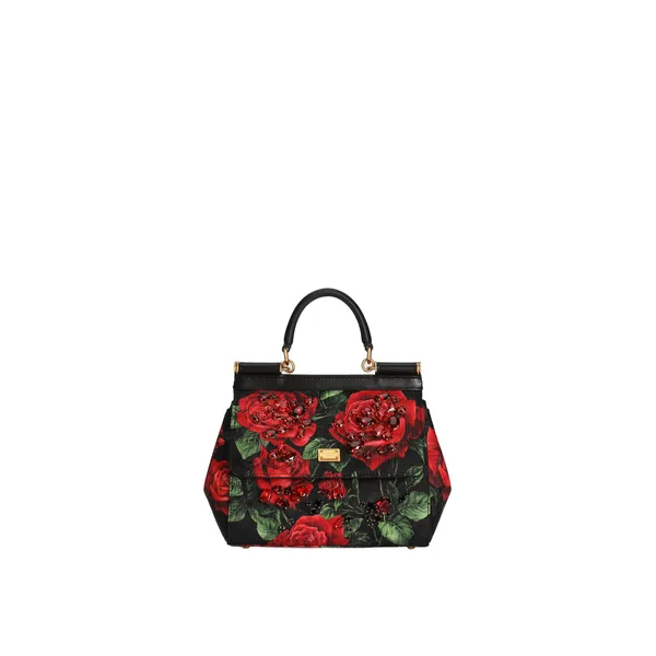 Dolce & Gabbana Small Sicily handbag with embroidered bezels