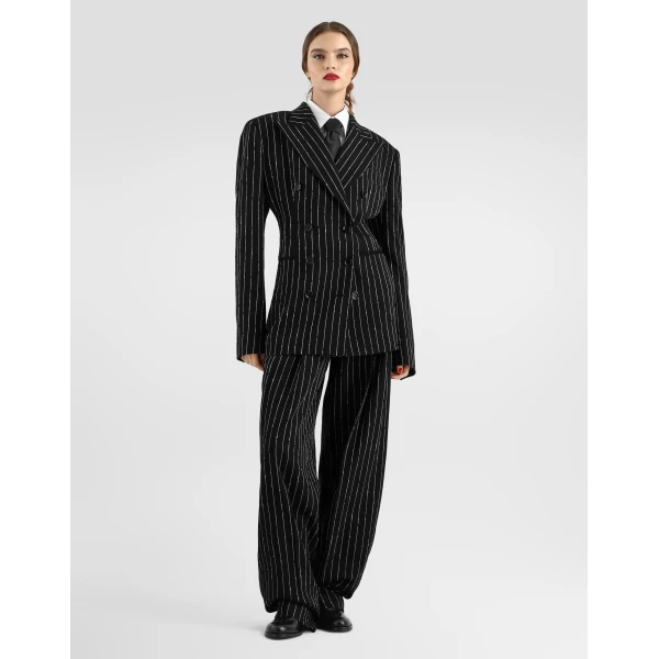 Striped poplin shirt - Image 4