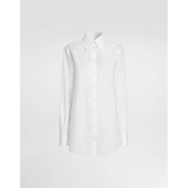 Dolce & Gabbana Striped poplin shirt