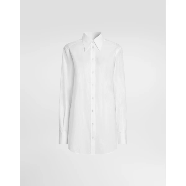 Dolce & Gabbana Striped poplin shirt