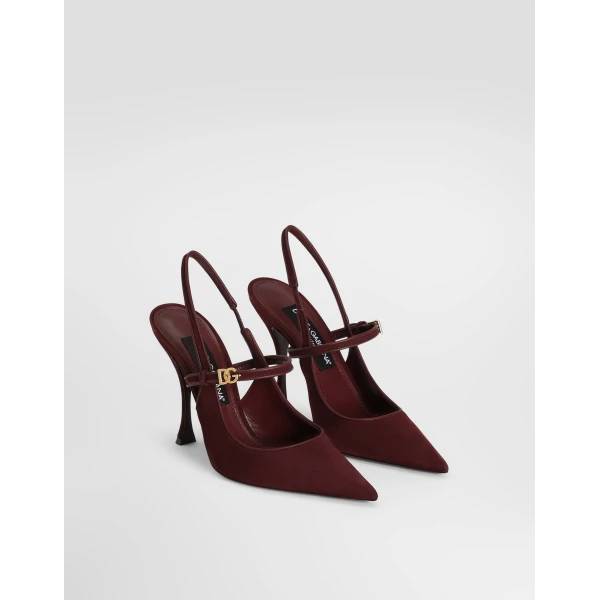 Suede slingback - Image 2