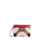 Dolce & Gabbana Toiletry bag in carretto-print canvas