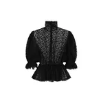Dolce & Gabbana Tulle top with embroidery