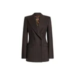 Dolce & Gabbana Turlington double-breasted twill pinstripe jacket