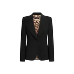 Dolce & Gabbana Turlington single-breasted jacket in micro-ribbed fabric