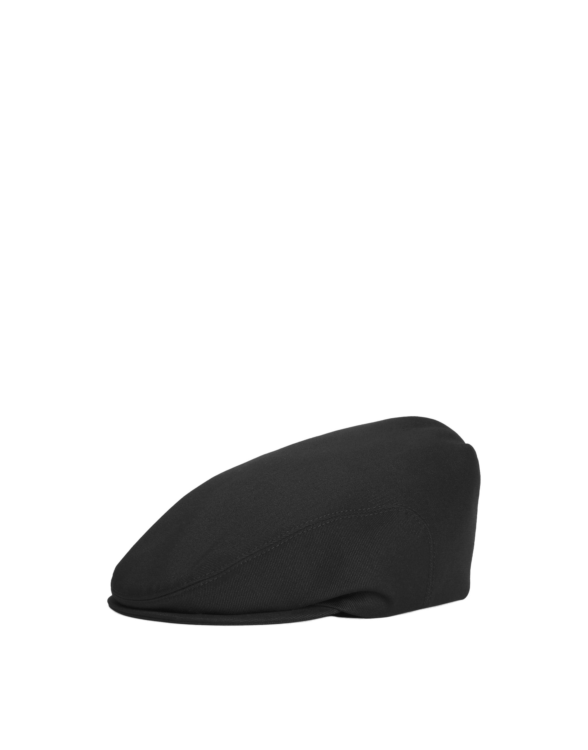 Dolce & Gabbana Twill flat cap in Black | Buy Accessories at Coveti Dolce & Gabbana Twill flat cap