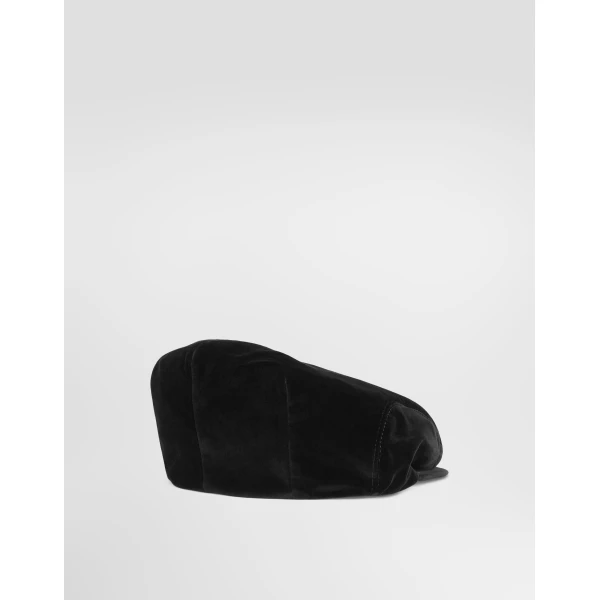 Velvet flat cap - Image 2