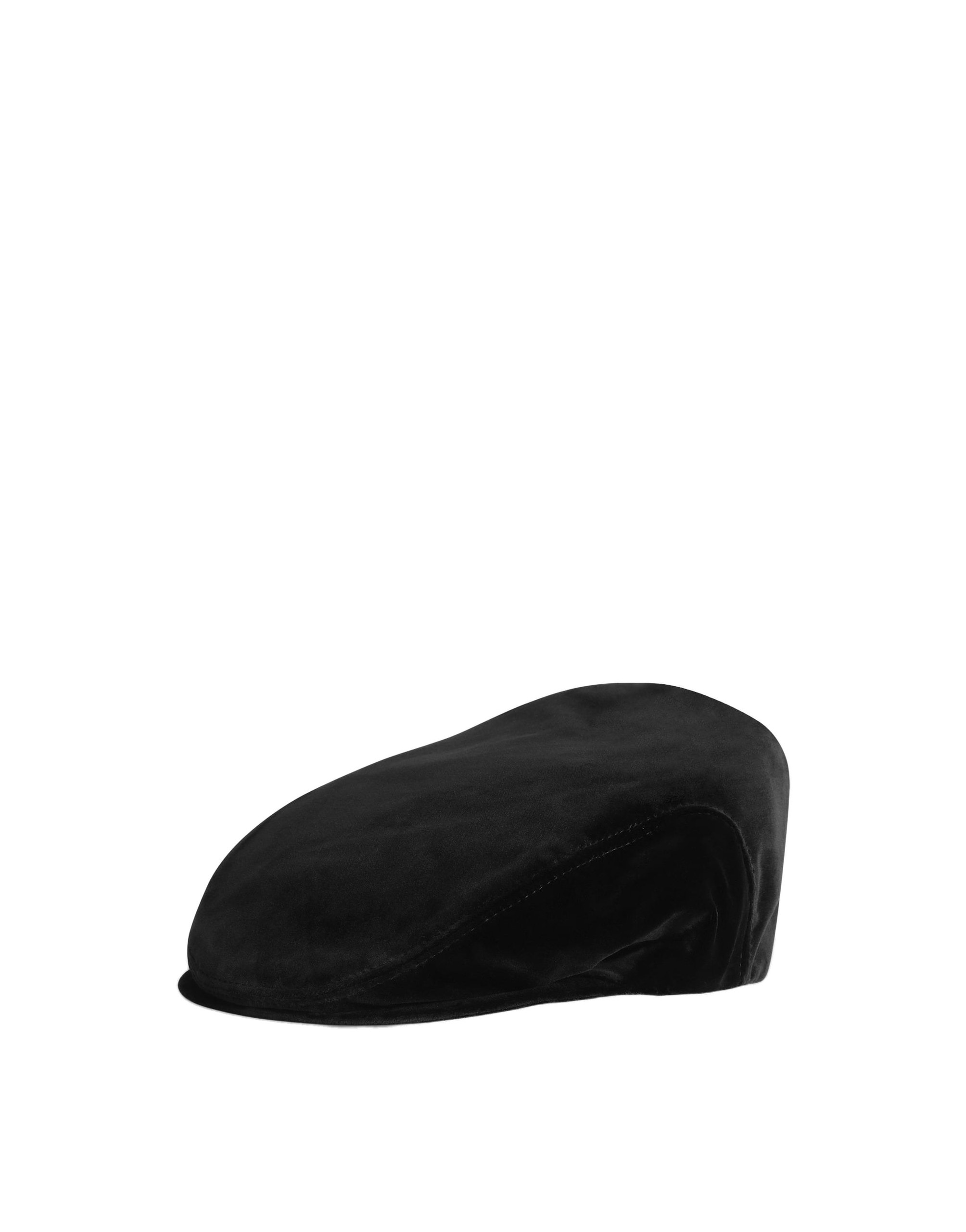 Dolce & Gabbana Velvet flat cap in Black | Buy Accessories at Coveti Dolce & Gabbana Velvet flat cap