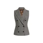 Dolce & Gabbana Vest in glen plaid flannel