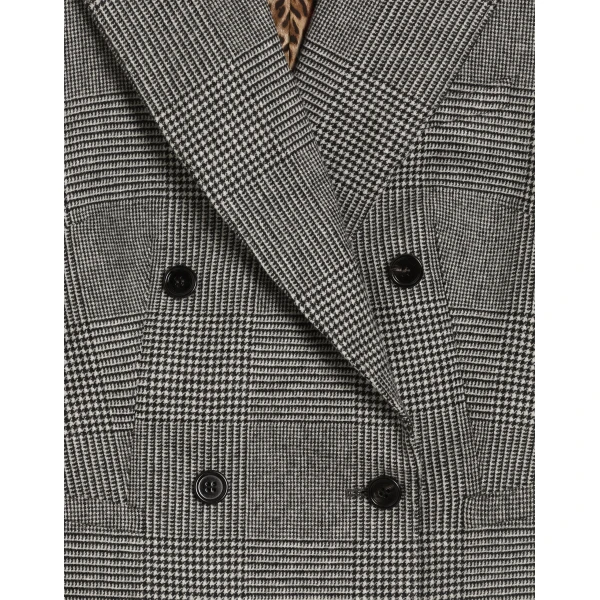 Vest in glen plaid flannel - Image 4