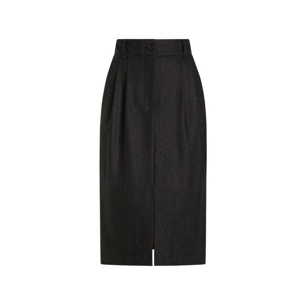 Dolce & Gabbana Wool flannel skirt