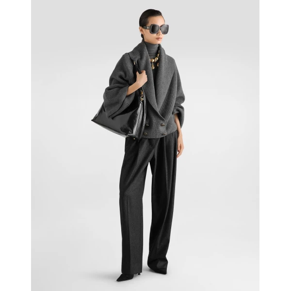 Wool flannel trousers - Image 2