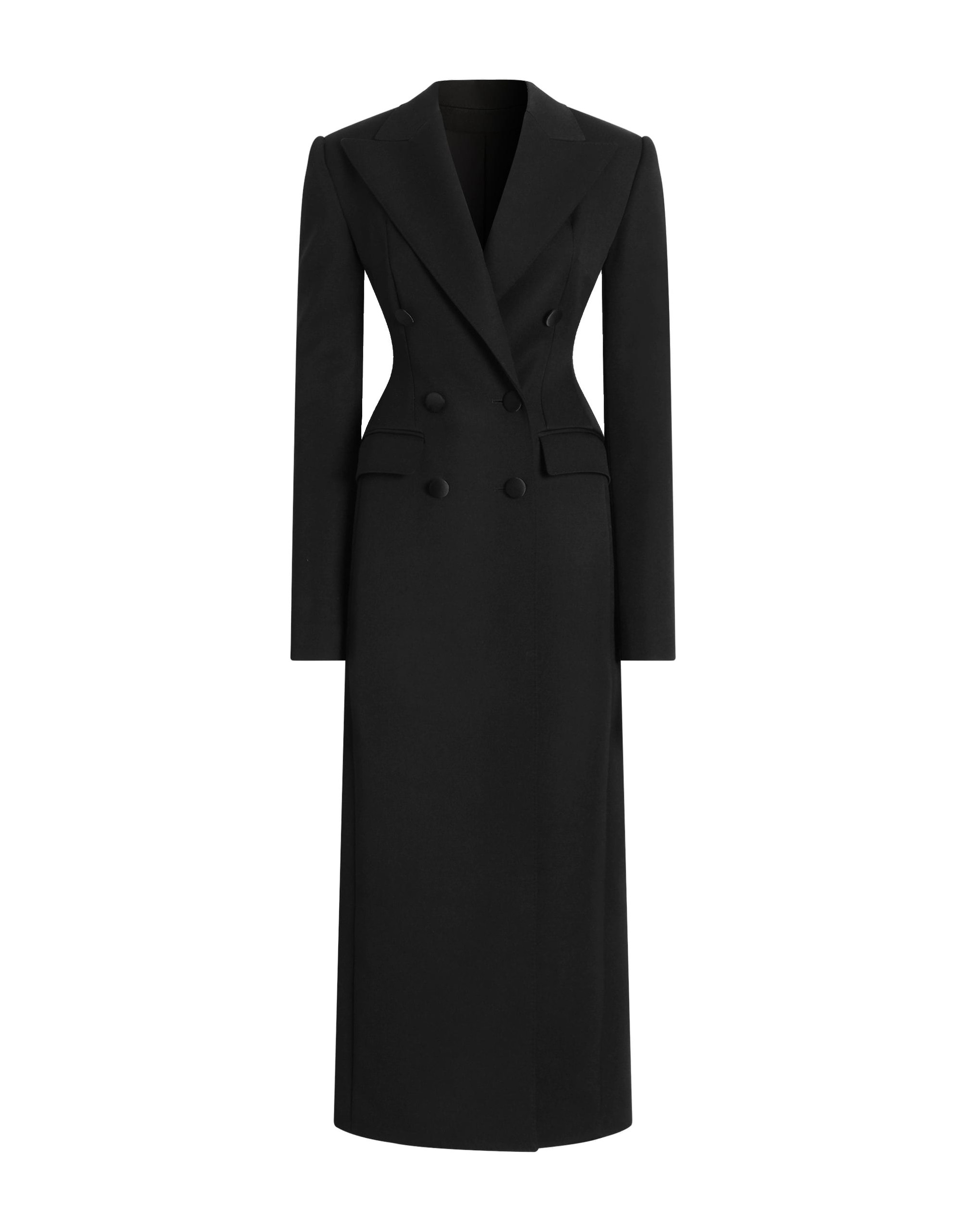 Dolce & Gabbana Wool grain poudré coat | Coats | Coveti Dolce & Gabbana Wool grain poudré coat