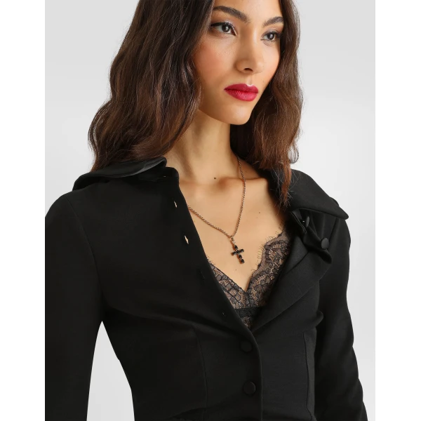 Wool jersey blouse - Image 4