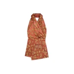 Dries Van Noten Backless jacquard top in Rust | Tops | Coveti