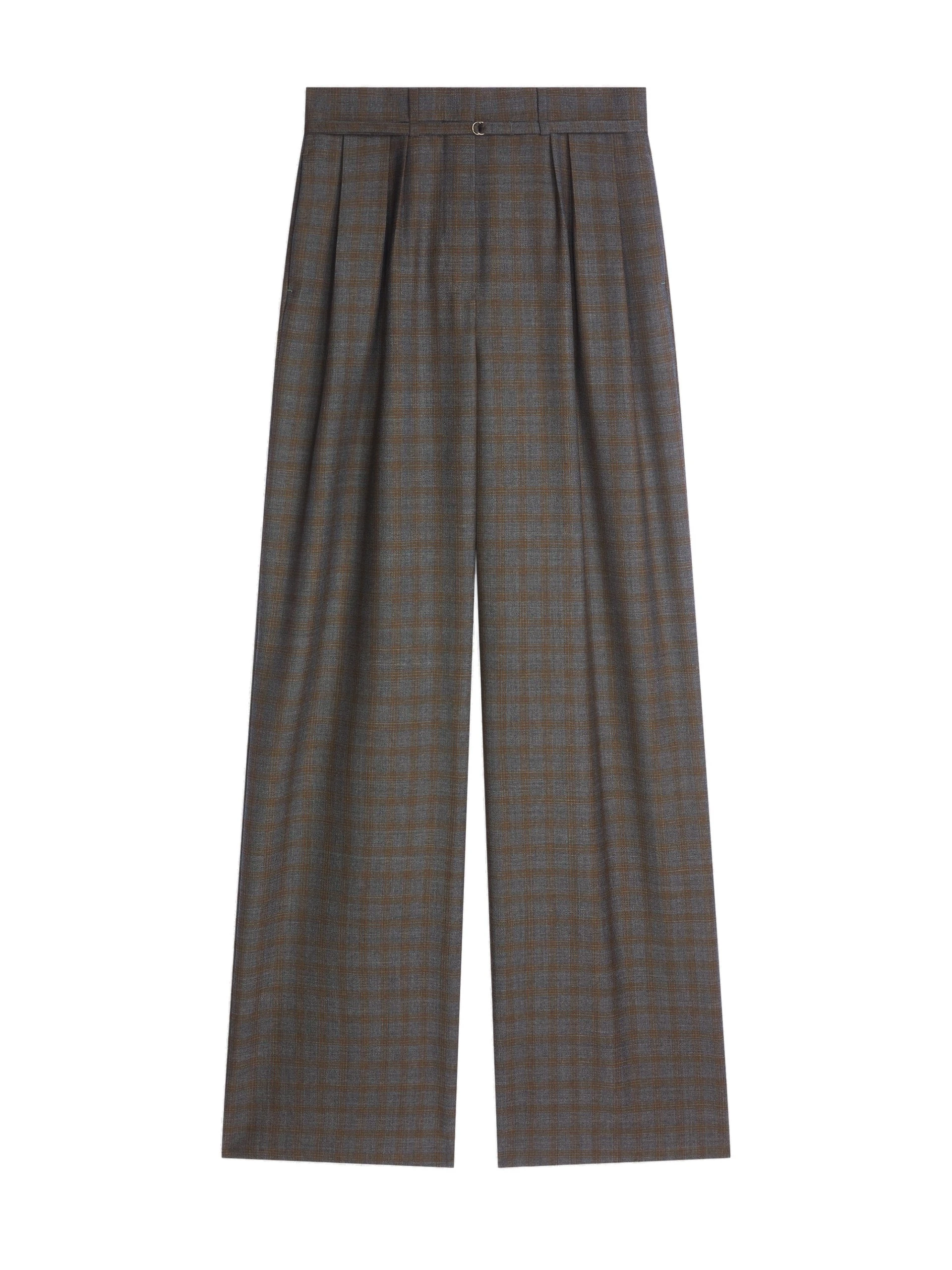 Dries Van Noten Belted wool pants in Brown | Pants | Coveti Dries Van Noten Belted wool pants in Brown | Pants | Coveti