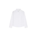 Dries Van Noten Boxy mini shirt in White | Tops | Coveti