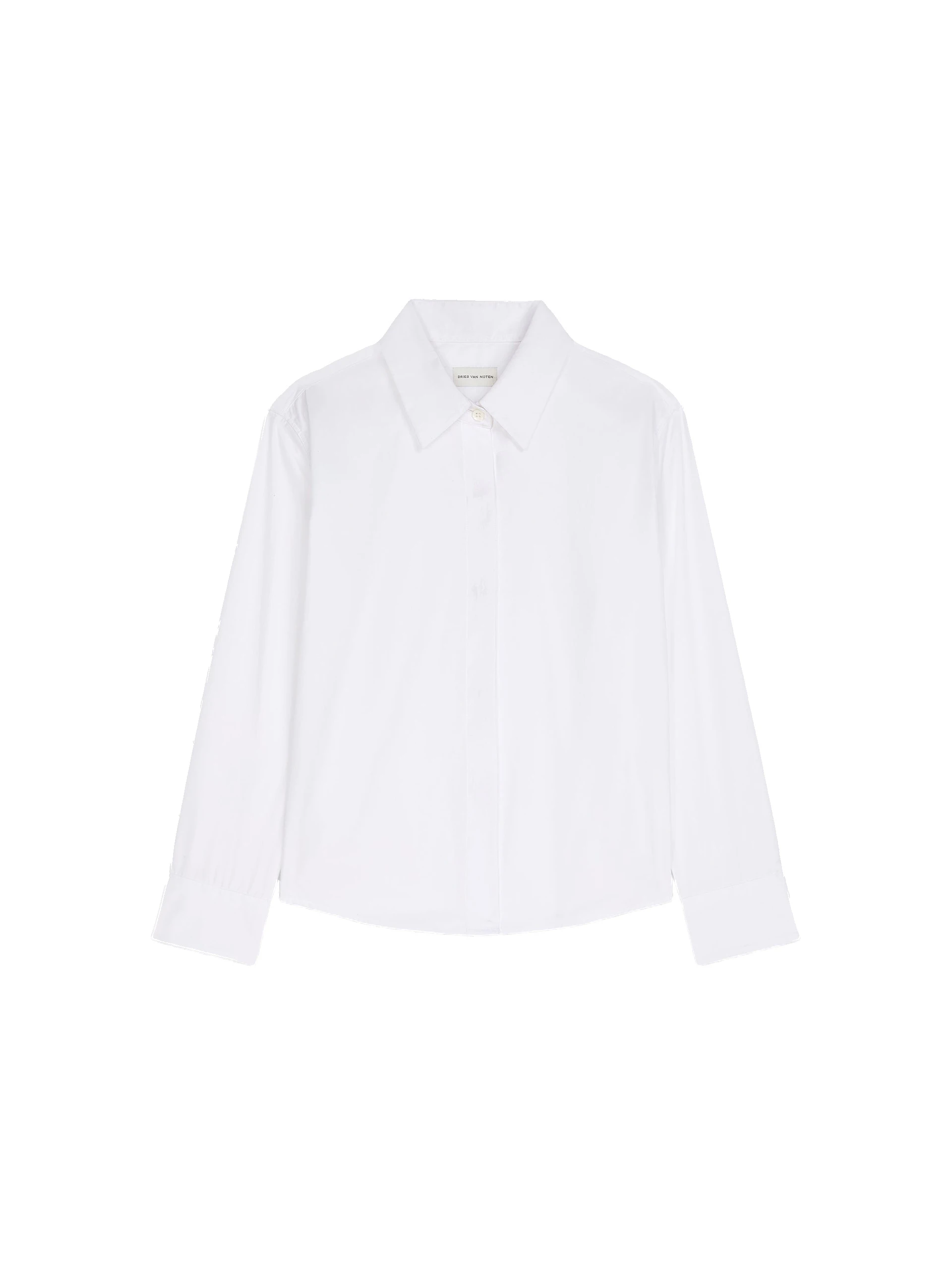Dries Van Noten Boxy mini shirt in White | Tops | Coveti Dries Van Noten Boxy mini shirt in White | Tops | Coveti