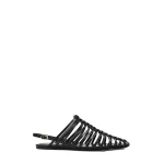 Dries Van Noten Braided leather sandals in Black