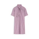 Dries Van Noten Cotton shirt dress in Purple | Dresses | Coveti