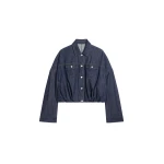 Dries Van Noten Denim blouson in Indigo | Jackets | Coveti