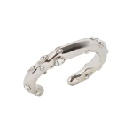 Dries Van Noten Embellished cuff in Silver