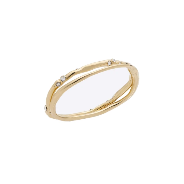 Embellished cuffs in Gold - Image 3