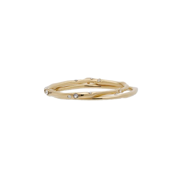 Embellished cuffs in Gold - Image 4