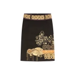 Dries Van Noten Embroidered pencil skirt in Black | Skirts | Coveti