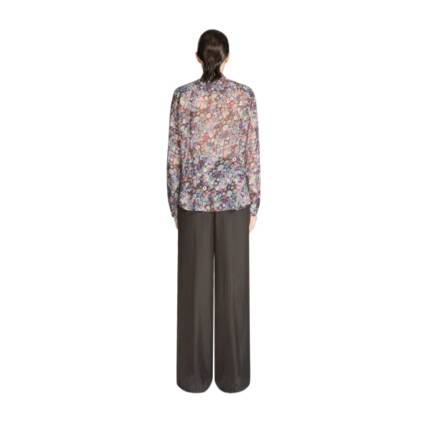 Embroidered viscose shirt - Image 4
