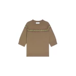 Dries Van Noten Embroidered wool sweater in Forest | Knitwear | Coveti