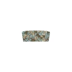 Dries Van Noten Floral bandeau top in Sky | Tops | Coveti