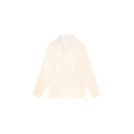 Dries Van Noten Fluid wrap top in Off White | Tops | Coveti