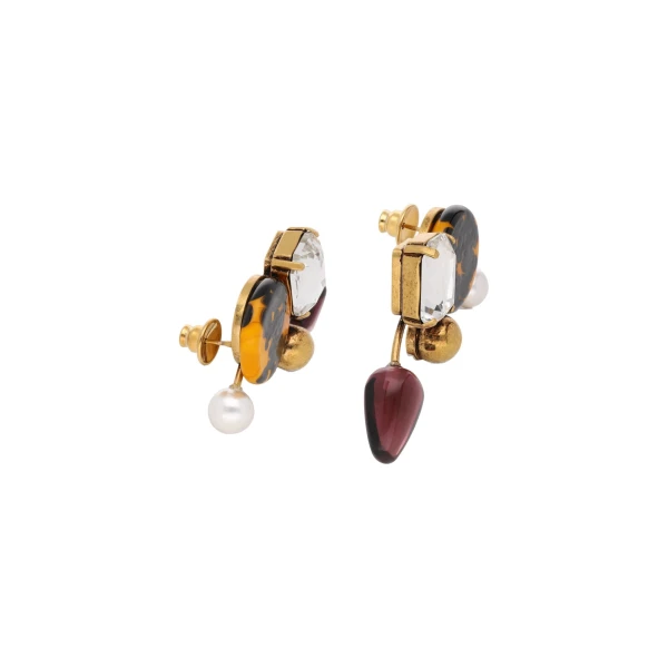Handmade painted earrings - Image 4
