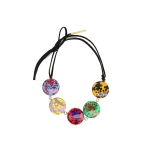 Dries Van Noten Handmade painted necklace