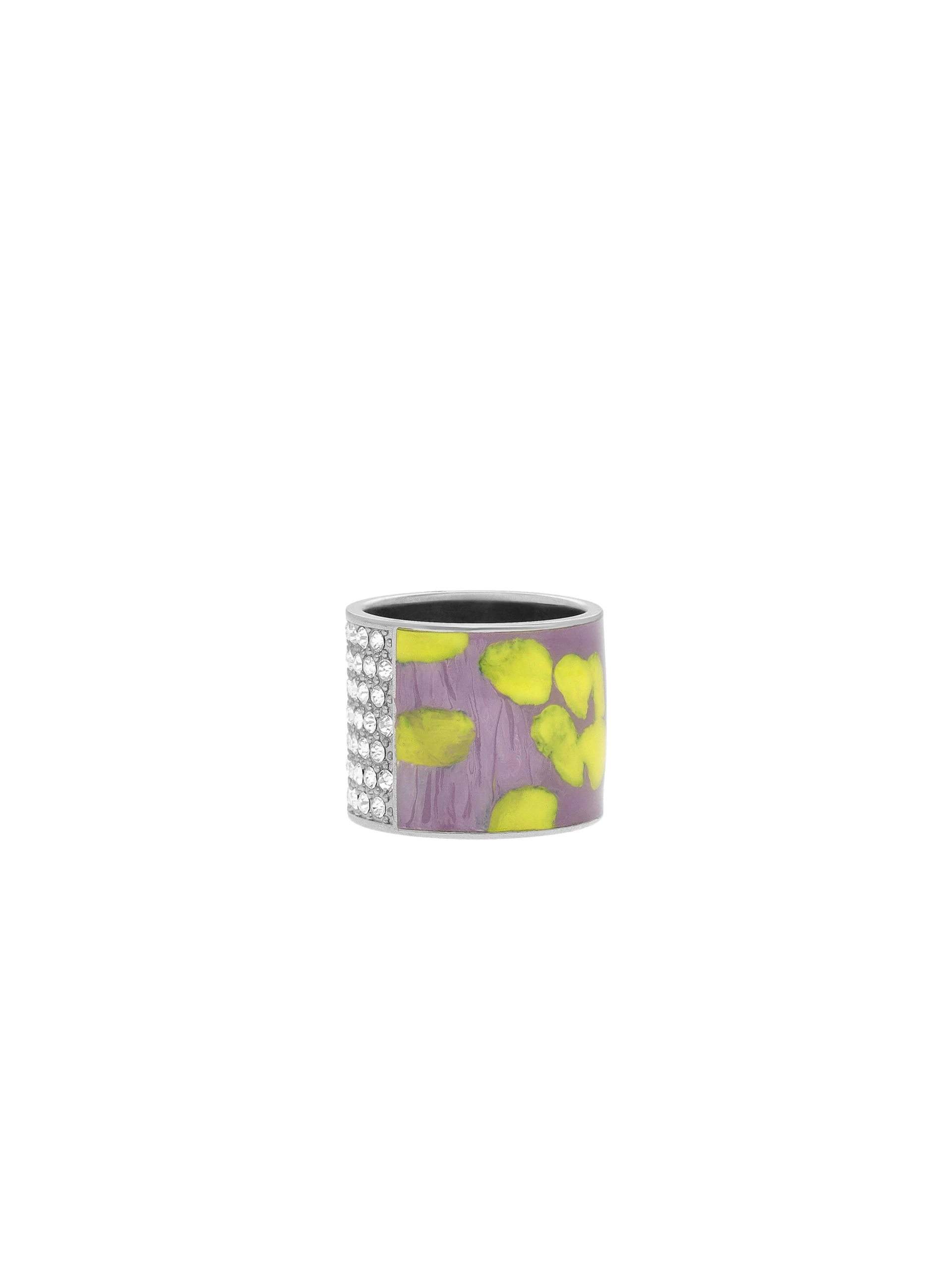 Dries Van Noten Handmade painted ring in Lilac | Rings | Coveti Dries Van Noten Handmade painted ring in Lilac