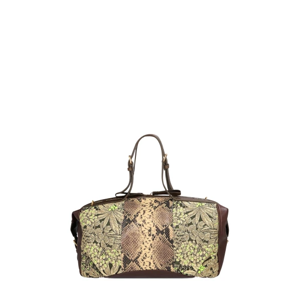 Jacquard East-West bag in Sand - Image 2
