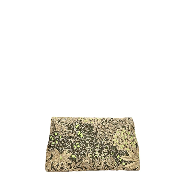 Jacquard envelope bag in Sand - Image 4