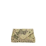 Dries Van Noten Jacquard envelope bag in Sand