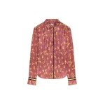 Dries Van Noten Jacquard shirt in Purple | Tops | Coveti