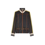 Dries Van Noten Jersey track jacket in Black | Jackets | Coveti