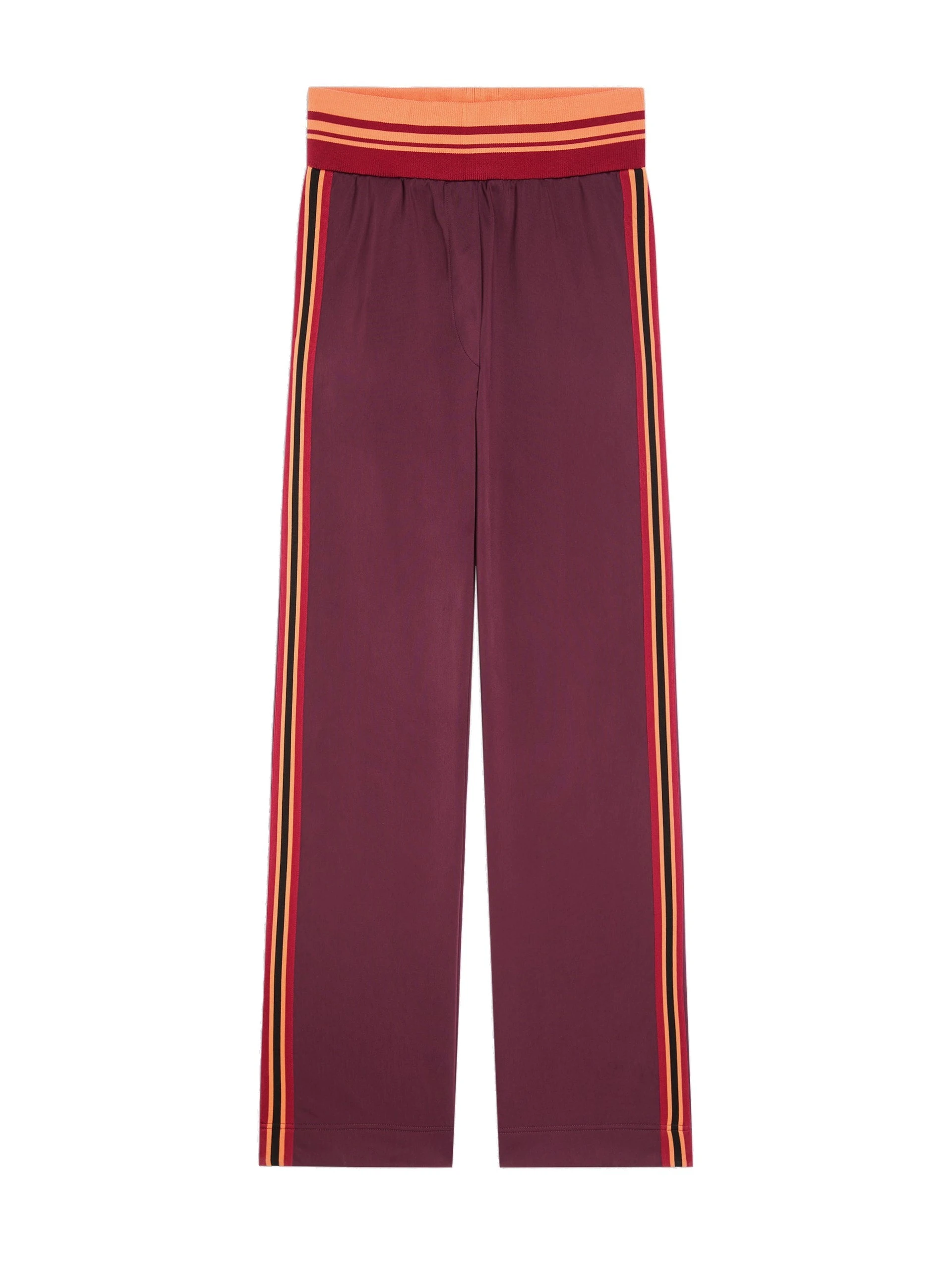 Dries Van Noten Jersey track pants in Burgundy | Pants | Coveti Dries Van Noten Jersey track pants in Burgundy | Pants | Coveti