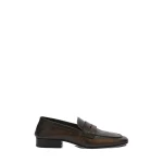 Dries Van Noten Leather loafers in Tan