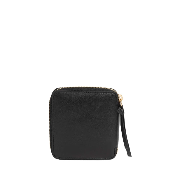 Leather wallet in Black - Image 4