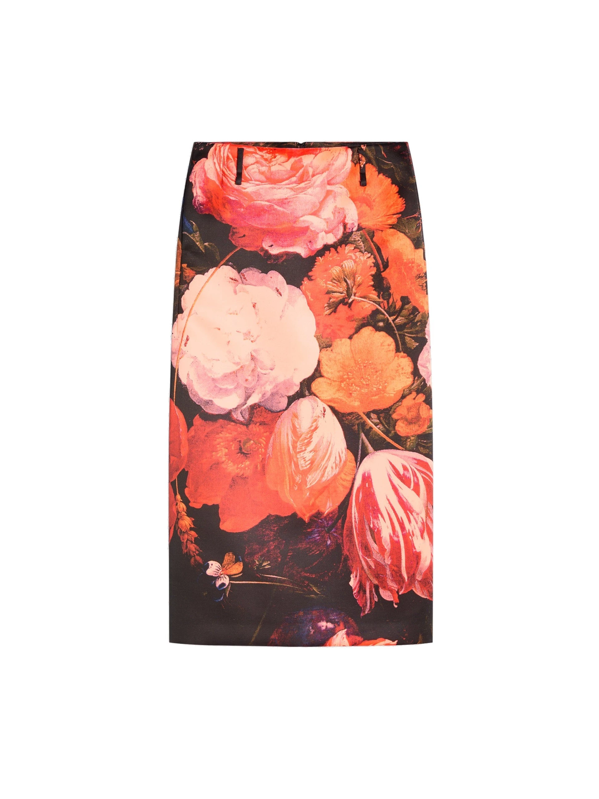 Dries Van Noten Long printed skirt in Neon Orange | Skirts | Coveti Dries Van Noten Long printed skirt in Neon Orange | Skirts | Coveti